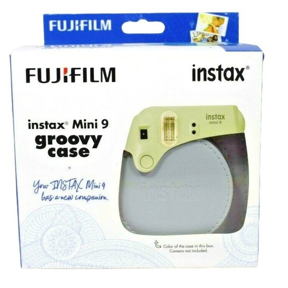 FujiFilm Instax Mini 9 Groovy Case in Smokey White Open Box - Picture 5 of 10